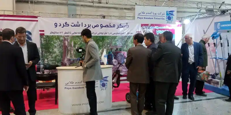 حضور پویا گندم طلایی در پانزدهمین نمایشگاه کشاورزی کرمان 9 الی 12 آبان ماه 1402 3 Kerman Expo 1